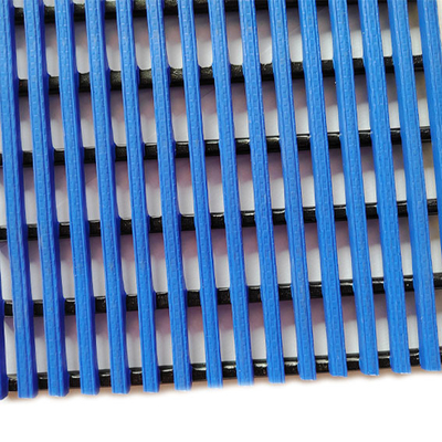 La sicurezza aperta del PVC di griglia conforta a piedi nudi Mat Anti Slip Blue 120 cm